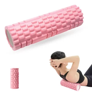 Foam Axis Cross-border Fitness Yoga Massage Stick Wolf Tooth Hollow Column Depth Massage Axis Beautification Curve Relieves Pain